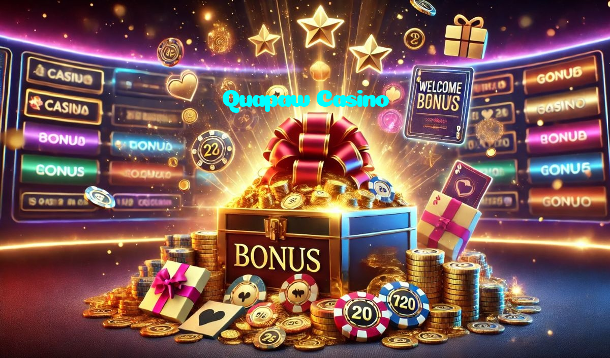 Quapaw Casino خوش آمدید بونس +600% پیشکش موبائل ایپ کے پروموشن سیکشن میں دکھائی دیتی ہے۔
